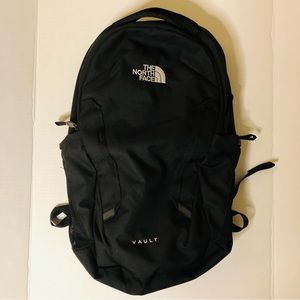 The North Face black backpack